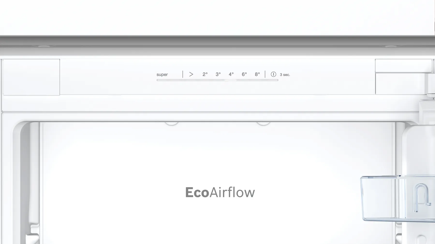 KIN85NSF0G Series 2 Built-in fridge-freezer with freezer at bottom 177.2 x 54.1 cm sliding hinge buy your appliance 3