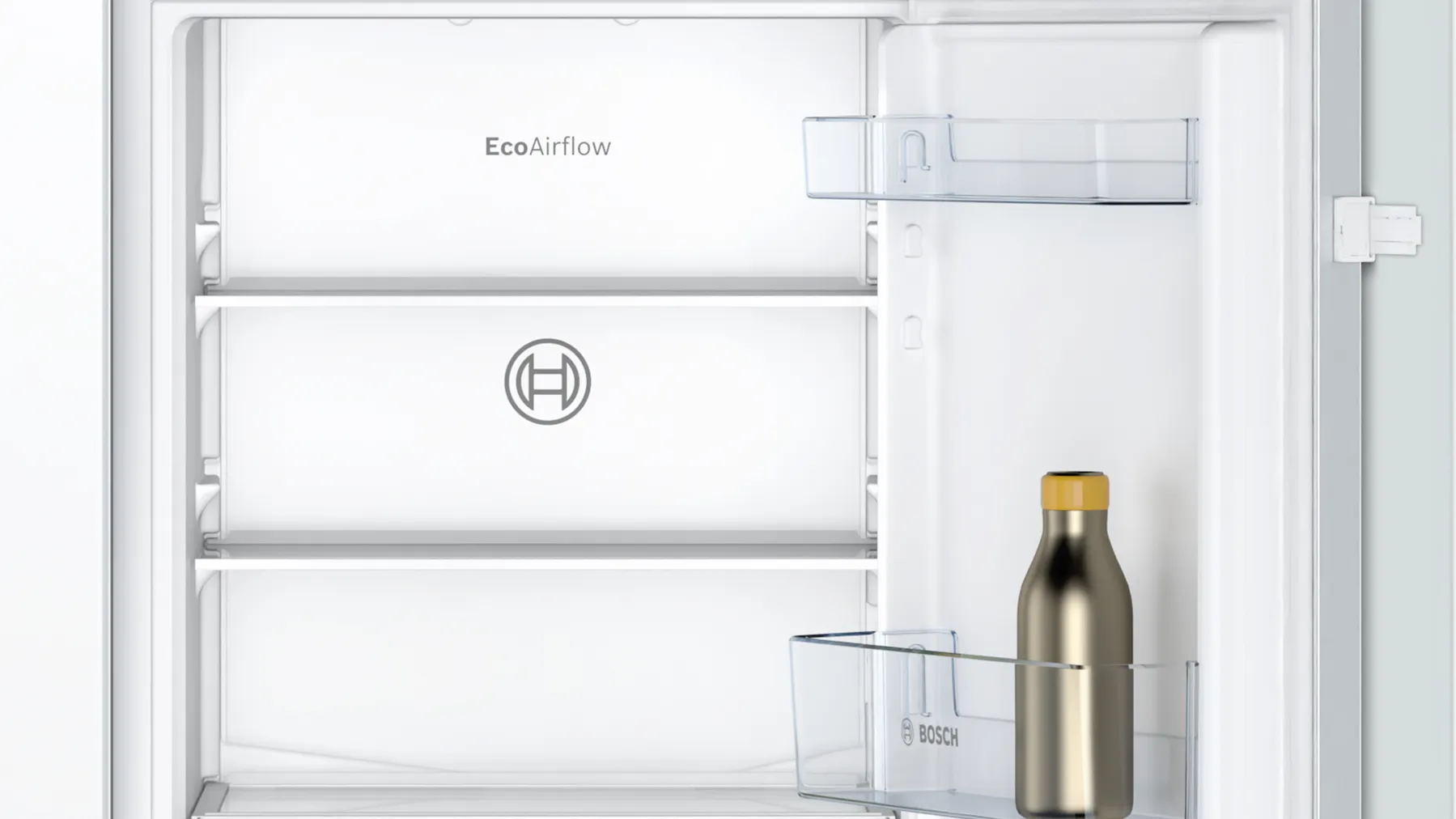 KIN85NSF0G Series 2 Built-in fridge-freezer with freezer at bottom 177.2 x 54.1 cm sliding hinge buy your appliance 4